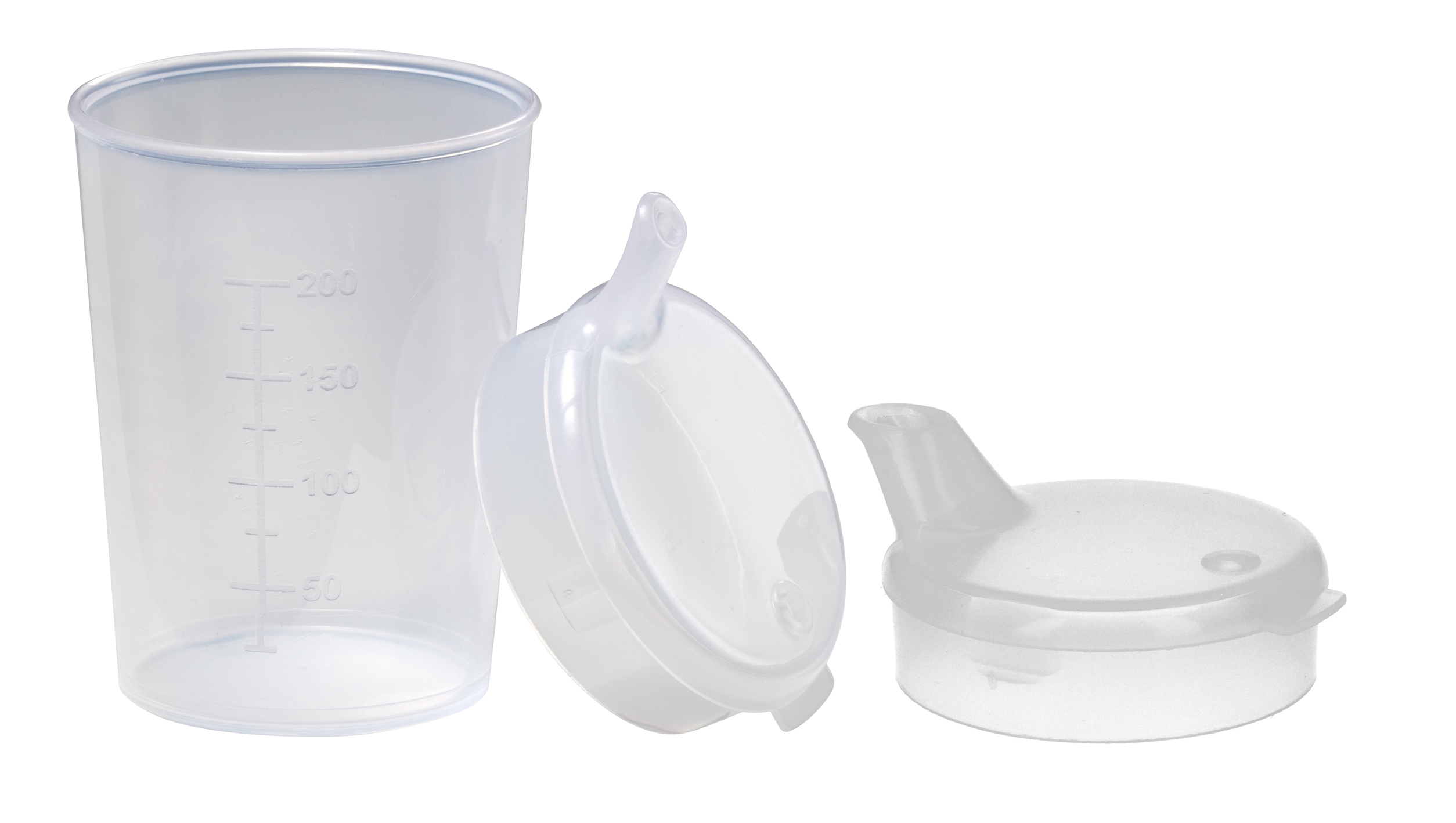 medi-inn® CLASSIC Schnabelbecher-Set, transparent