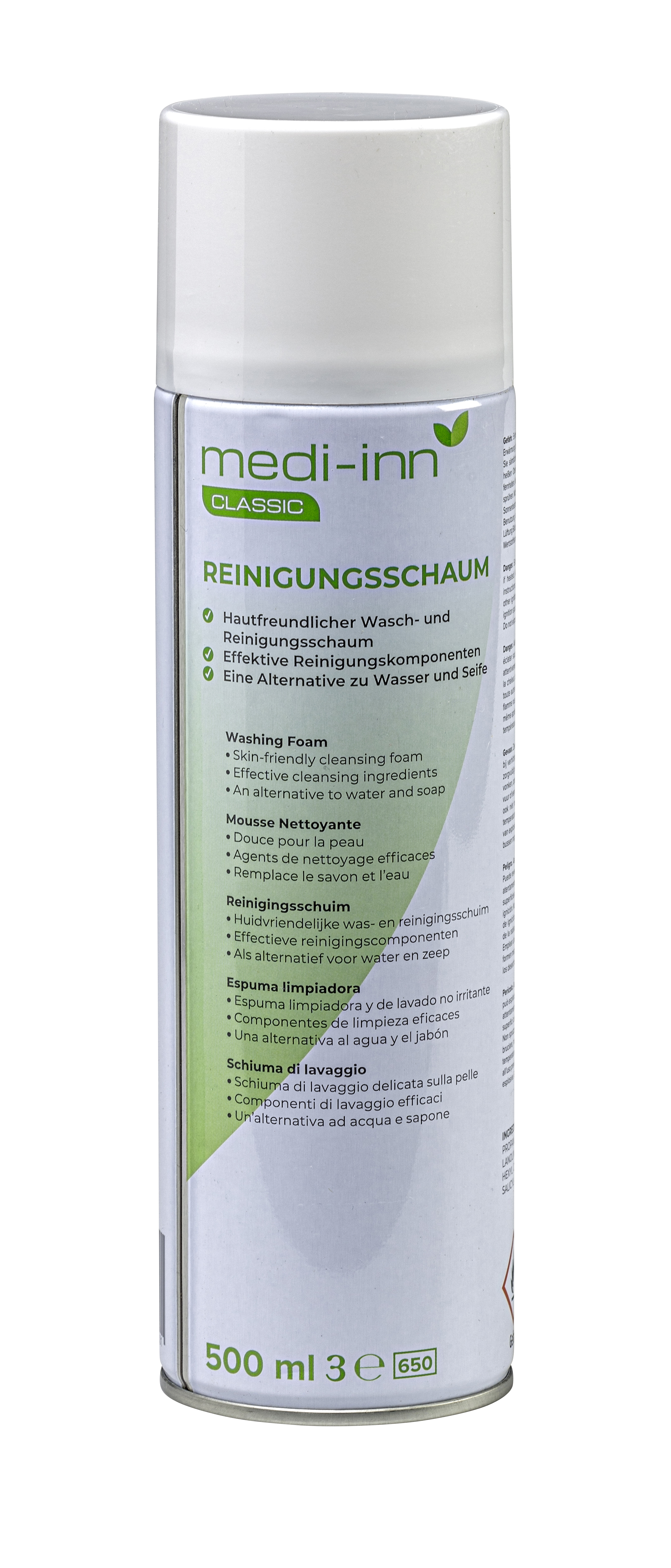 medi-inn® CLASSIC Reinigungsschaum, 500 ml