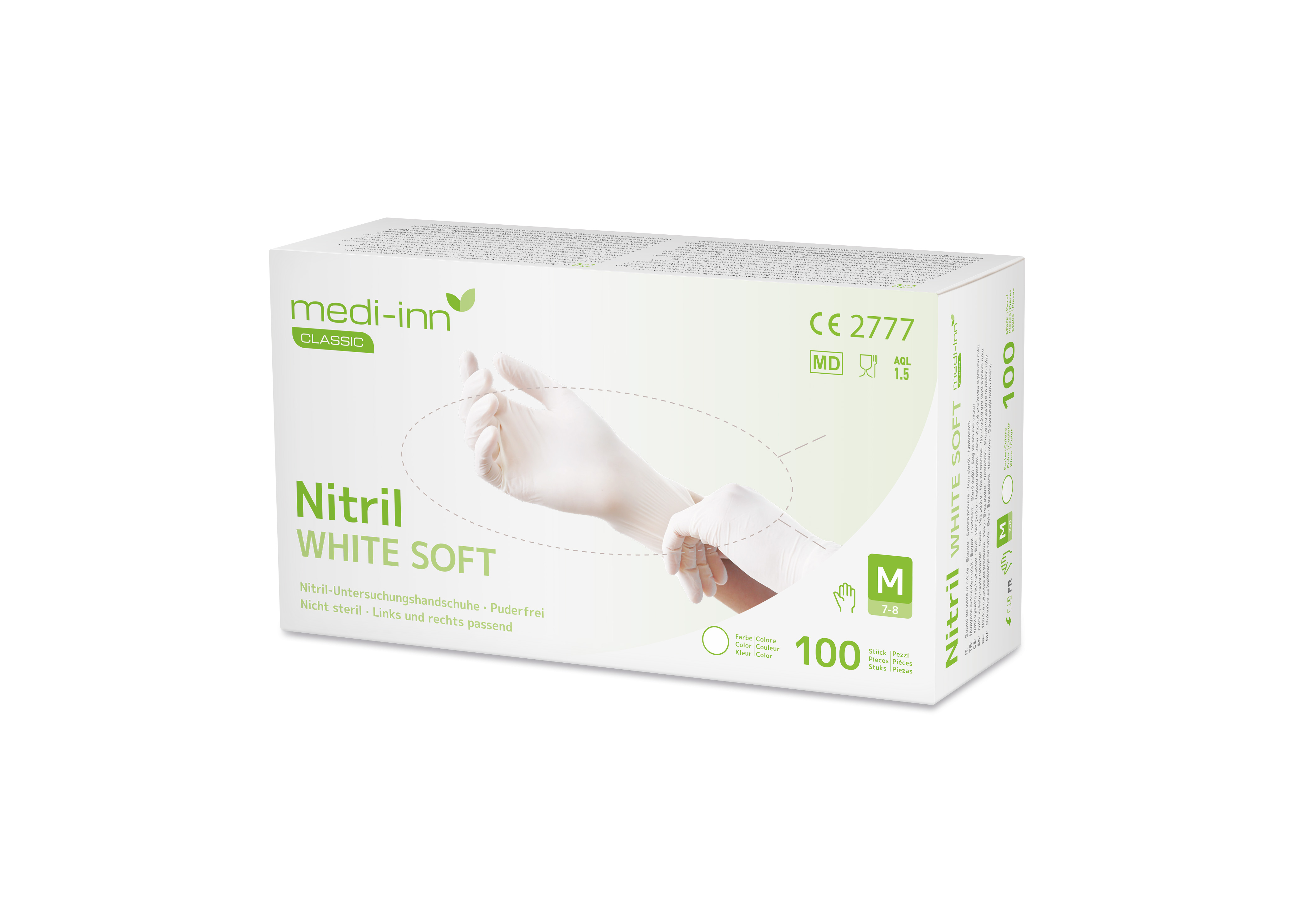 medi-inn® CLASSIC Nitril WHITE SOFT