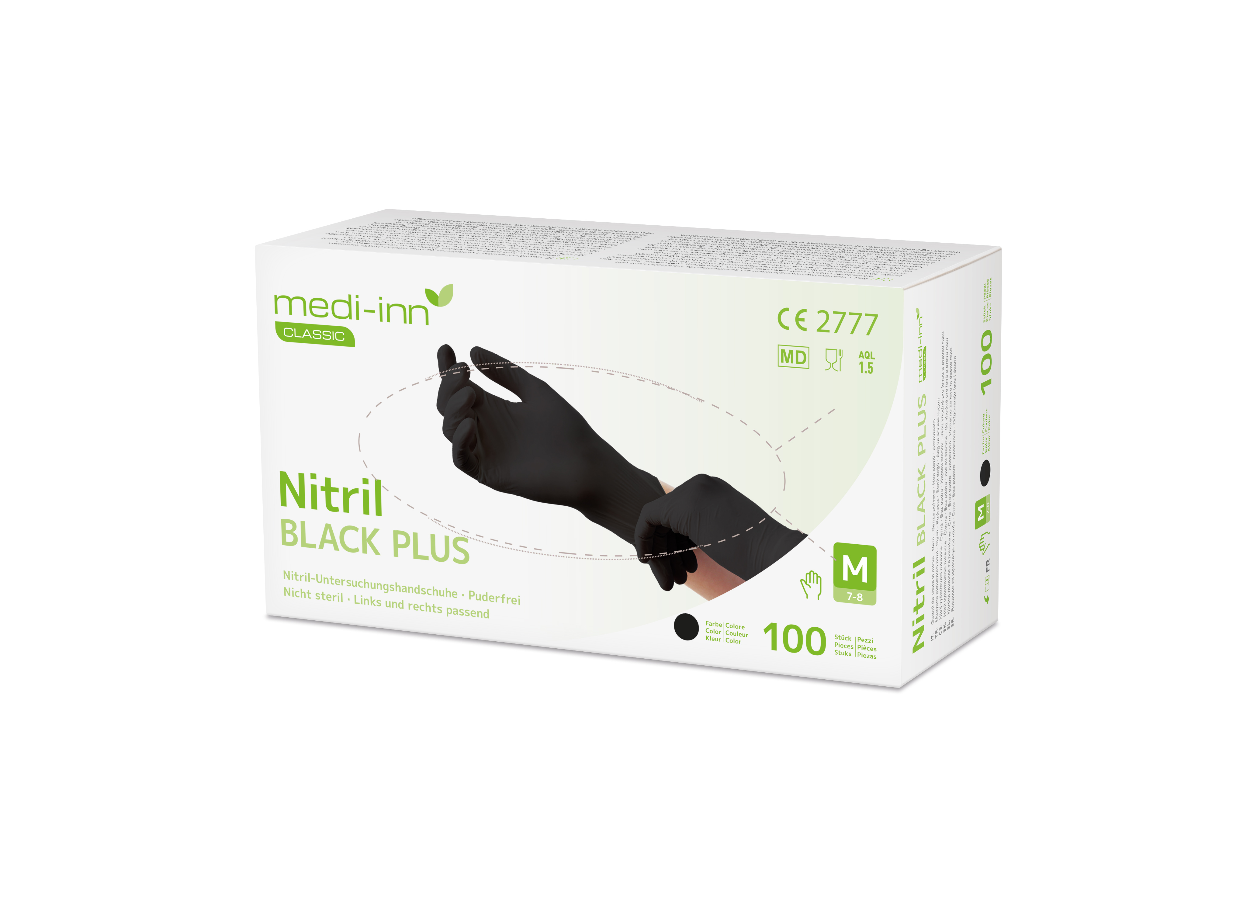 medi-inn® CLASSIC Nitril BLACK PLUS
