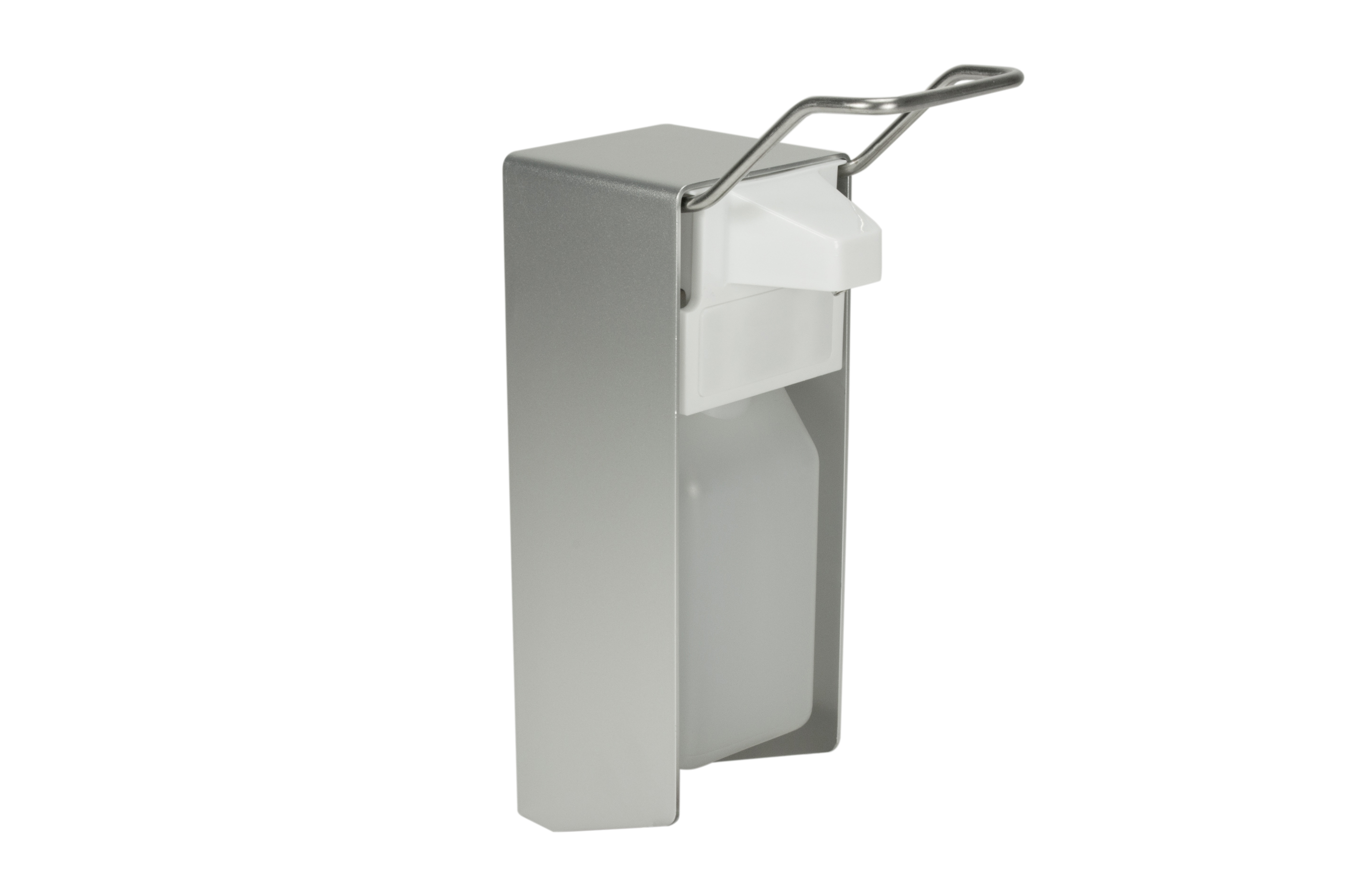 medi-inn® CLASSIC Wandspender
mit kurzem Arm, inkl. Leerflasche