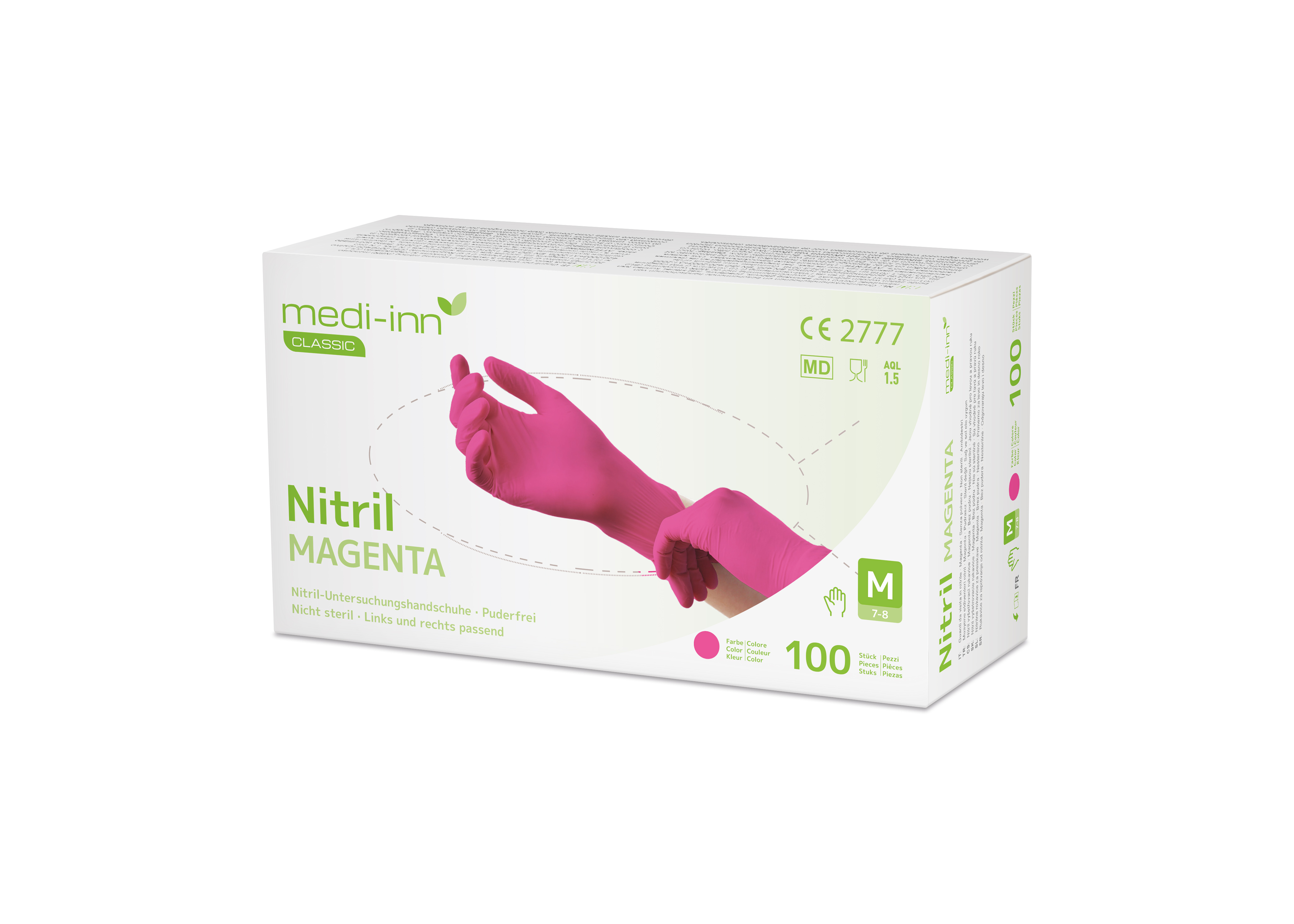 medi-inn® CLASSIC Nitril MAGENTA