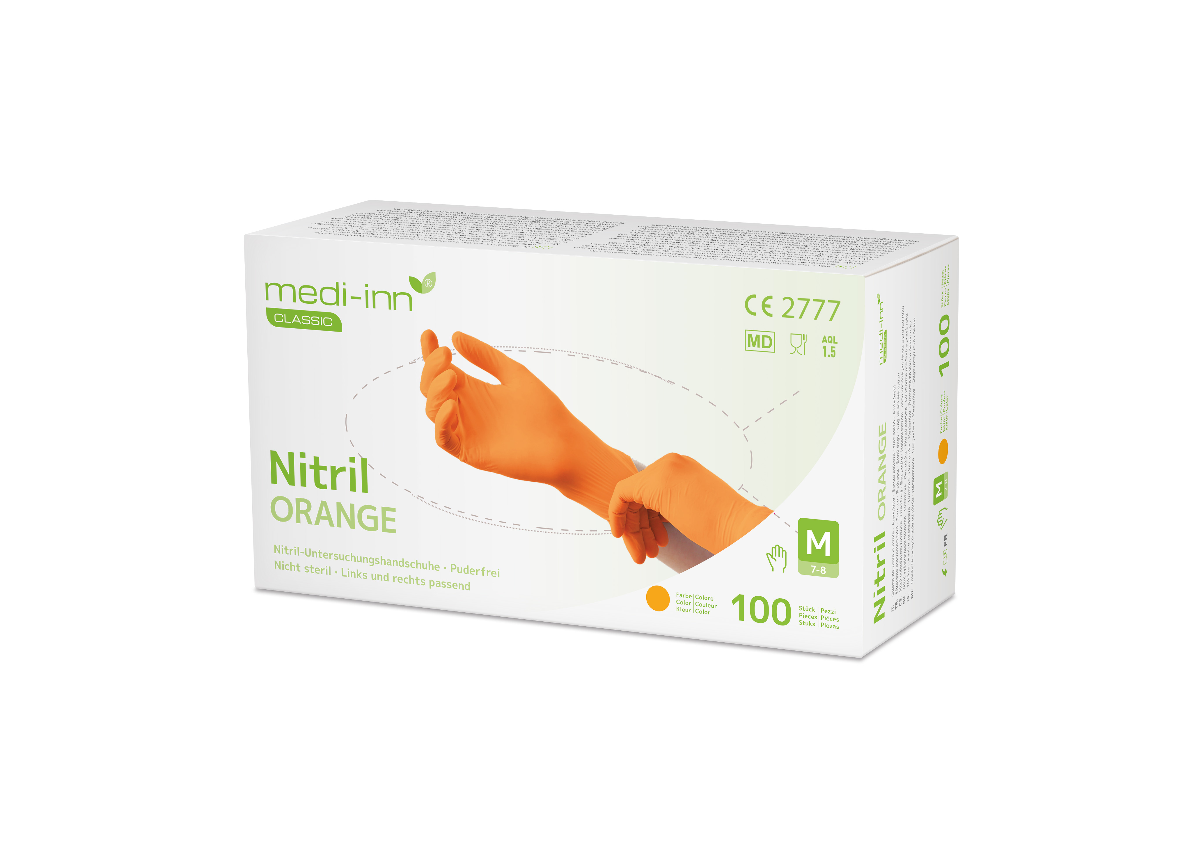 medi-inn® CLASSIC Nitril ORANGE