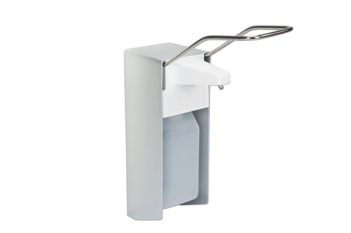medi-inn® CLASSIC Wandspender
mit langem Arm, inkl. Leerflasche