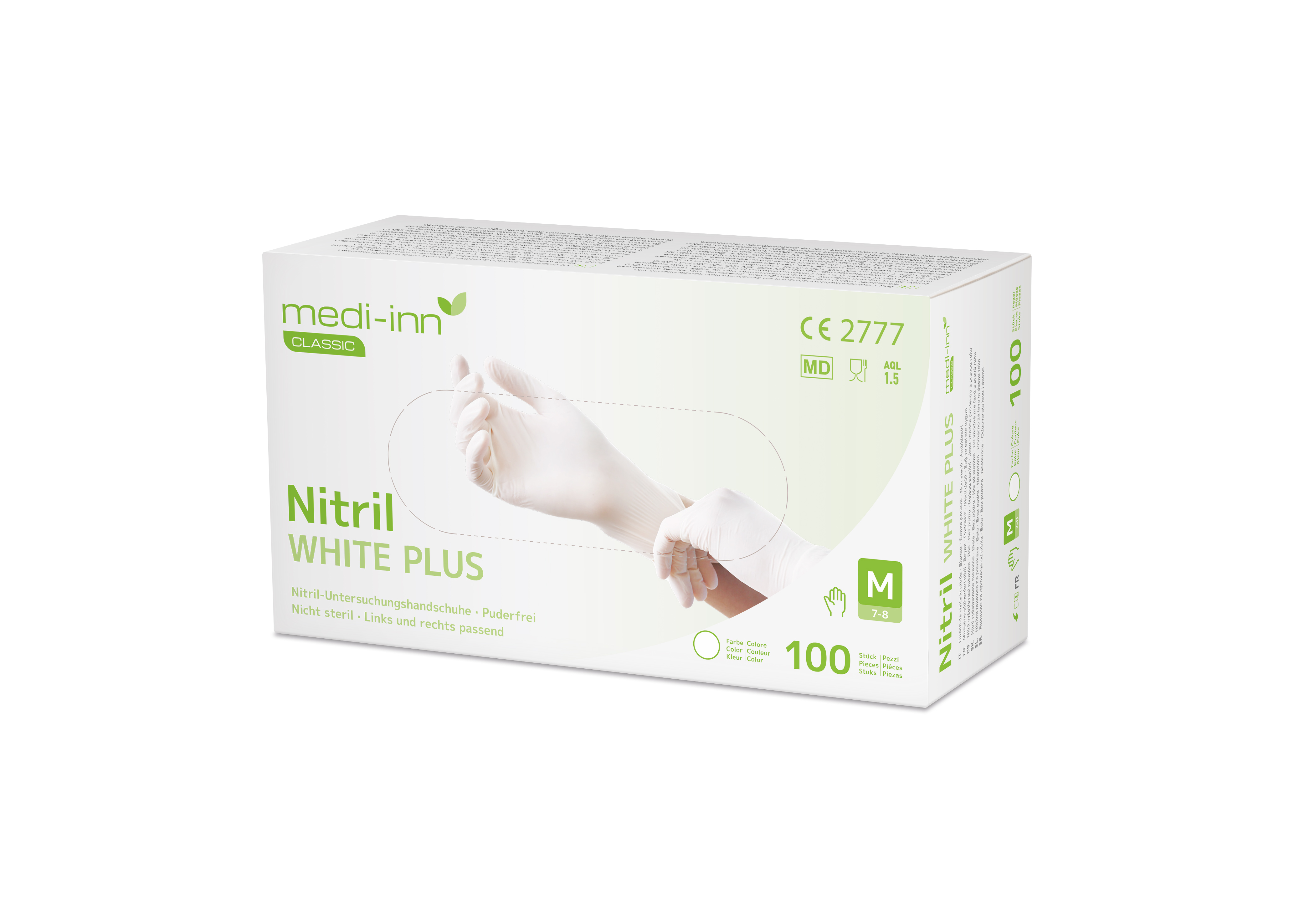 medi-inn® CLASSIC Nitril WHITE PLUS